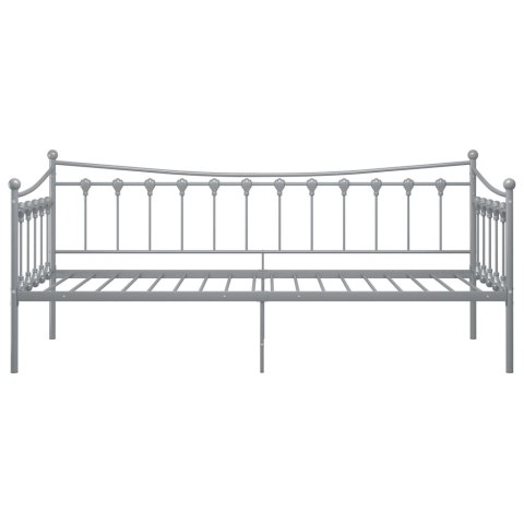 RAMA SOFY SZARA METALOWA 90X200CM