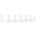 OGRODZENIE GABIONOWE GABION Z 7 SŁUPKAMI 740X20X150CM