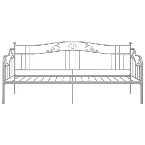 RAMA SOFY SZARA METALOWA 90X200CM