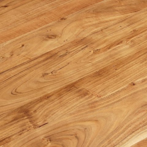 STOLIK KAWOWY 80X80X40CM DREWNO AKACJOWE