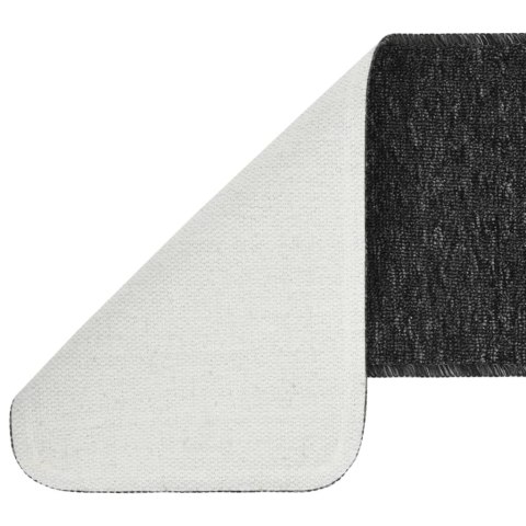 NAKŁADKI NA SCHODY 15 SZT. 60X25CM ANTYPOŚLIZGOWE ANTRACYT