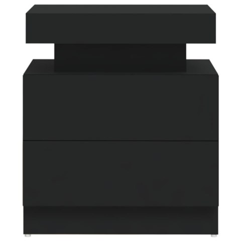 SZAFKA NOCNA CZARNA 45X35X52CM