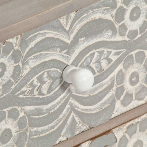 SZAFKA POD TV 120X30X40CM LITE DREWNO AKACJOWE