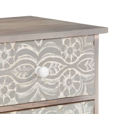 SZAFKA POD TV 120X30X40CM LITE DREWNO AKACJOWE