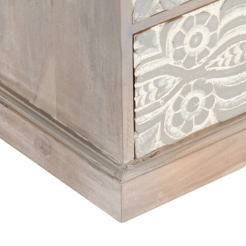 SZAFKA POD TV 120X30X40CM LITE DREWNO AKACJOWE