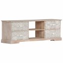 SZAFKA POD TV 120X30X40CM LITE DREWNO AKACJOWE
