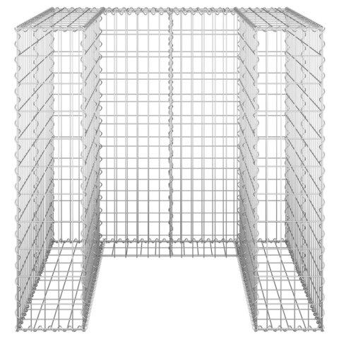GABIONOWA GABION OSŁONA KOSZA NA ŚMIECI 110X100X110CM