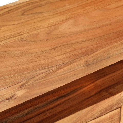 SZAFKA POD TELEWIZOR 110X30X40CM LITE DREWNO AKACJOWE