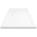 PROSTOKĄTNY BRODZIK PRYSZNICOWY ABS BIAŁY 70X120CM