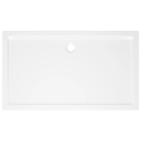 PROSTOKĄTNY BRODZIK PRYSZNICOWY ABS BIAŁY 70X120CM