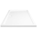 PROSTOKĄTNY BRODZIK PRYSZNICOWY ABS BIAŁY 80X120CM