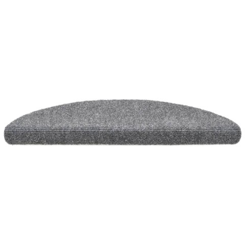 SAMOPRZYLEPNE NAKŁADKI NA SCHODY 10 SZT JASNOSZARE 56X17X3CM