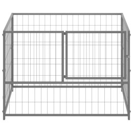 KOJEC DLA PSA SREBRNY 100X100X70CM STALOWY