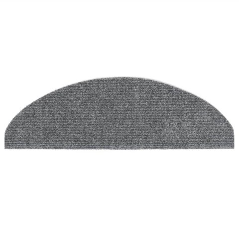 SAMOPRZYLEPNE NAKŁADKI NA SCHODY 5SZT SZARE 65X21X4CM