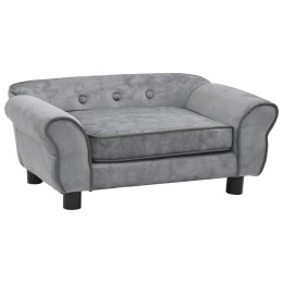 SOFA DLA PSA SZARA 72X45X30CM PLUSZOWA