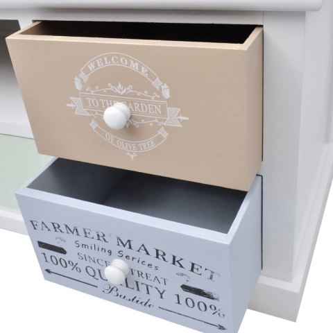 SZAFKA POD TELEWIZOR W STYLU FRANCUSKIM DREWNO