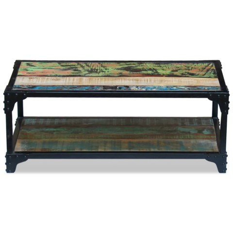 STOLIK KAWOWY Z DREWNA ODZYSKANEGO