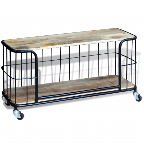 SZAFKA POD TV DREWNO MANGO 100X40X45CM