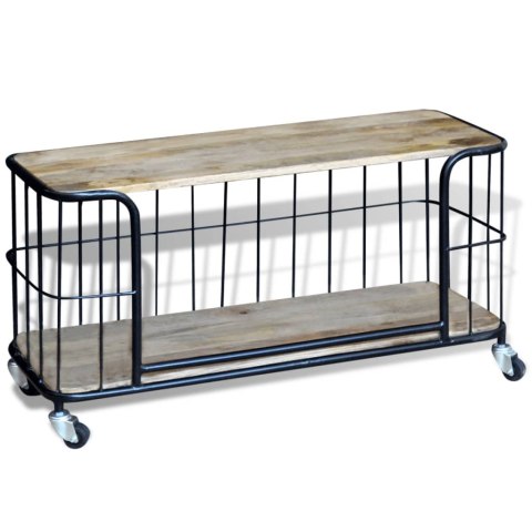 SZAFKA POD TV DREWNO MANGO 100X40X45CM