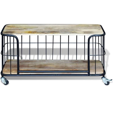 SZAFKA POD TV DREWNO MANGO 100X40X45CM