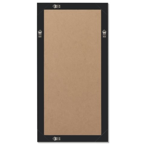 LUSTRO ŚCIENNE W STYLU BAROKOWYM 100X50CM CZARNE