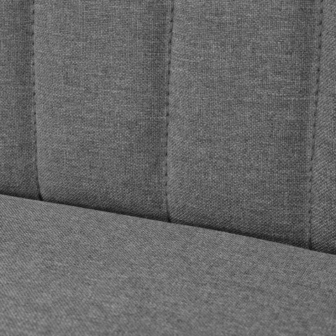 SOFA 117X555X77CM JASNOZIELONY MATERIAŁ