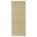 MATA BAMBUSOWA NA PODŁOGĘ 100X160CM NATURALNA