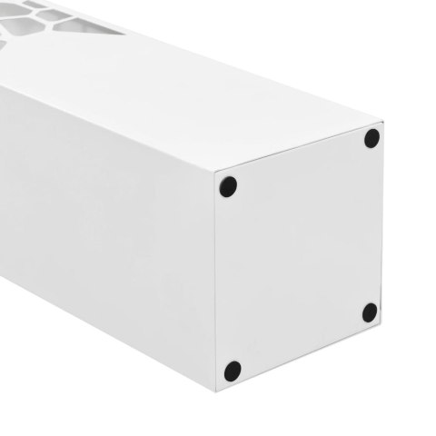 STOJAK NA PARASOLE DESIGN W KAMYKI STALOWY BIAŁY