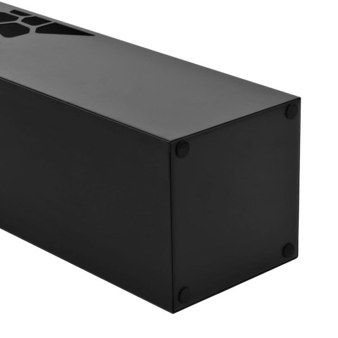 STOJAK NA PARASOLE DESIGN W KAMYKI STALOWY CZARNY