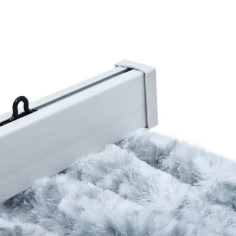 ZASŁONA NA OWADY SZAROŚĆ I BIEL 90X220CM SZENIL