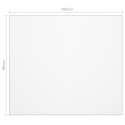 MATA OCHRONNA NA STÓŁ MATOWA 100X90CM 2MM PVC