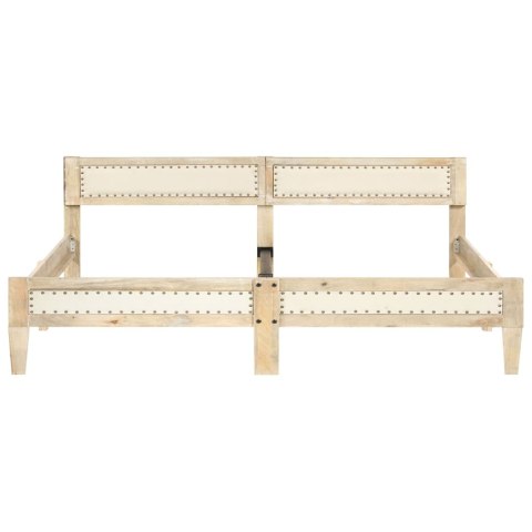 RAMA ŁÓŻKA LITE DREWNO MANGO 200CM