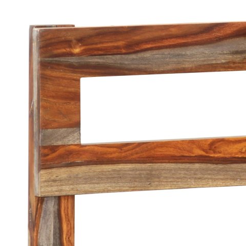 RAMA ŁÓŻKA Z LITEGO DREWNA SHEESHAM 200X200CM