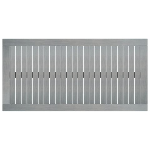 STOLIK KAWOWY 100X50X33CM SZARY DREWNO AKACJOWE