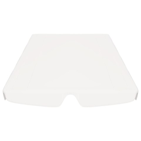 ZADASZENIE DO HUŚTAWKI BIAŁE 188/168X110/145CM