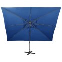 PARASOL WISZĄCY Z PODWÓJNĄ CZASZĄ LAZUROWY 400X300CM