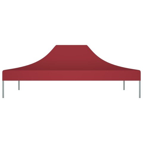 DACH DO NAMIOTU IMPREZOWEGO 4,3X2,9M BURGUNDOWY 270G/M²