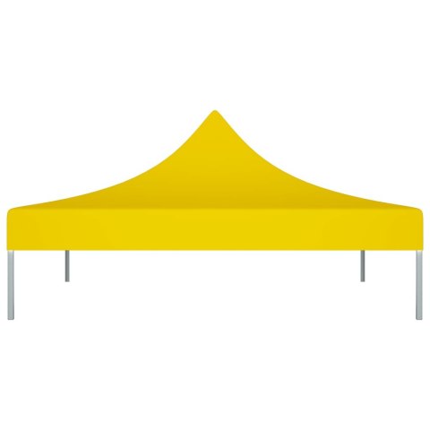 DACH NAMIOTU IMPREZOWEGO 3X3M ŻÓŁTY 270G/M²