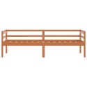 RAMA ŁÓŻKA MIODOWY BRĄZ LITE DREWNO SOSNOWE 90X200CM
