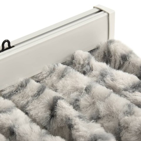 ZASŁONA PRZECIWKO OWADOM JASNO I CIEMNOSZARA 100X220CM SZENIL