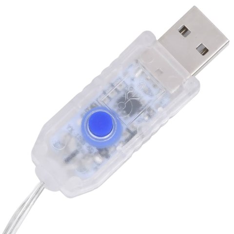 DEKORACJA ŚWIĄTECZNA MIKOŁAJ Z LED LUKSUSOWA TKANINA 120CM