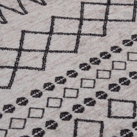 DYWAN Z MOŻLIWOŚCIĄ PRANIA 120CM CZARNO-BIAŁY