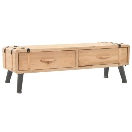 SZAFKA POD TV 110X33X35CM DREWNO JODŁOWE