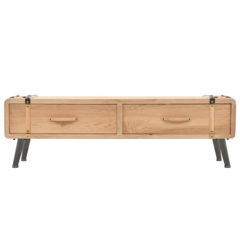 SZAFKA POD TV 110X33X35CM DREWNO JODŁOWE