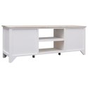 SZAFKA POD TV 108X30X40CM DREWNO PAULOWNIA