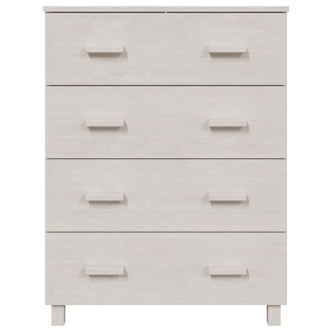 KOMODA BIAŁA 79X40X1035CM DREWNO SOSNOWE