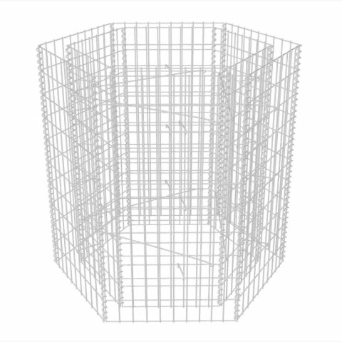 DONICA GABIONOWA GABION SZEŚCIOKĄTA 100X90X100CM