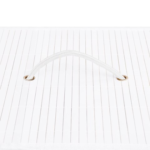 BAMBUSOWY KOSZ NA PRANIE BIAŁY 100 L