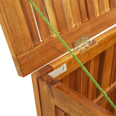 SKRZYNIA OGRODOWA 113X50X58CM LITE DREWNO AKACJOWE