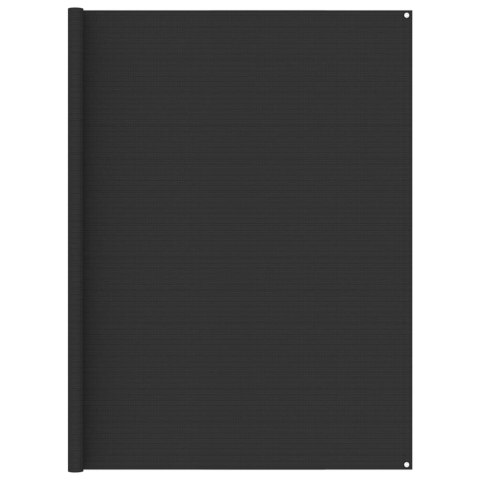 WYKŁADZINA DO NAMIOTU 250X 250CM ANTRACYTOWA HDPE